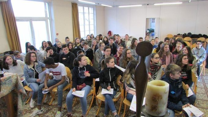 Temps fort pour les 3èmes à la Pommeraye